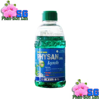PHYSAN 20SL- Thuốc đặc trị thối nhũn, cháy bìa lá do vi khuẩn  (Physan Lạnh) Chai 480ml Thuốc sát khuẩn tác dụng nhanh