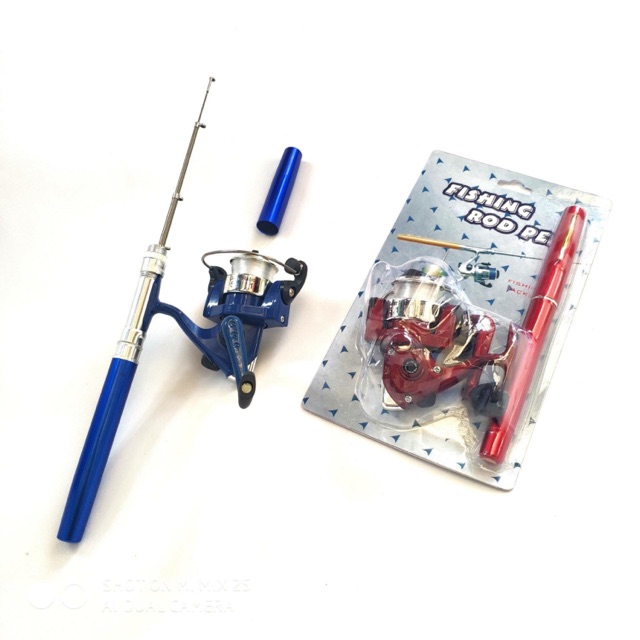 Cần câu bút máy đứng