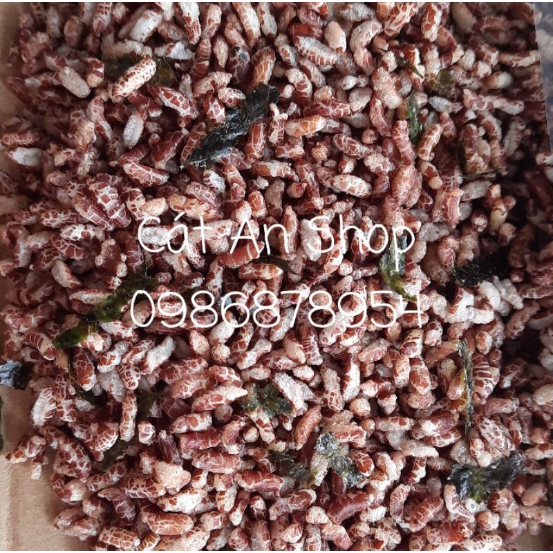 Gạo lứt sấy rong biển thơm ngon, giảm cân, ăn kiêng
