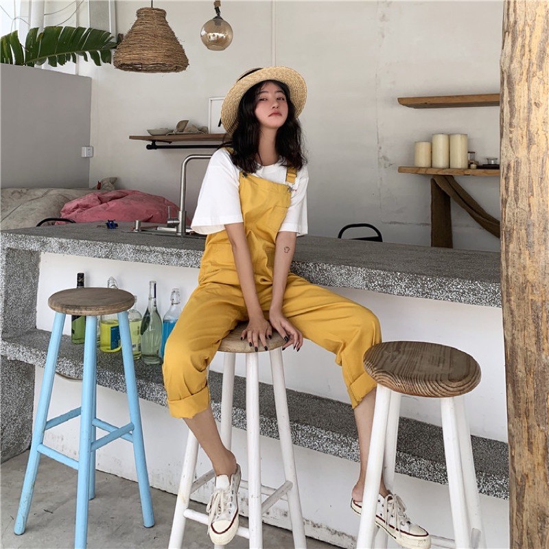 [ORDER] Quần Yếm Vàng - Kèm Ảnh Thật Cận Chất | BigBuy360 - bigbuy360.vn