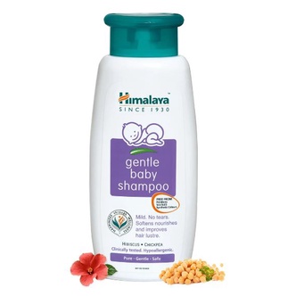 Dầu gội đầu làm sạch nhẹ nhàng, an toàn cho em bé - Himalaya Gentle Baby Shampoo 100ml