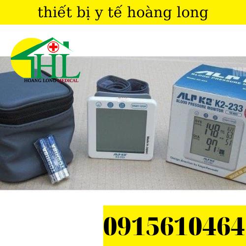 Máy Đo Huyết Áp Cổ Tay ALPK2 K2-233