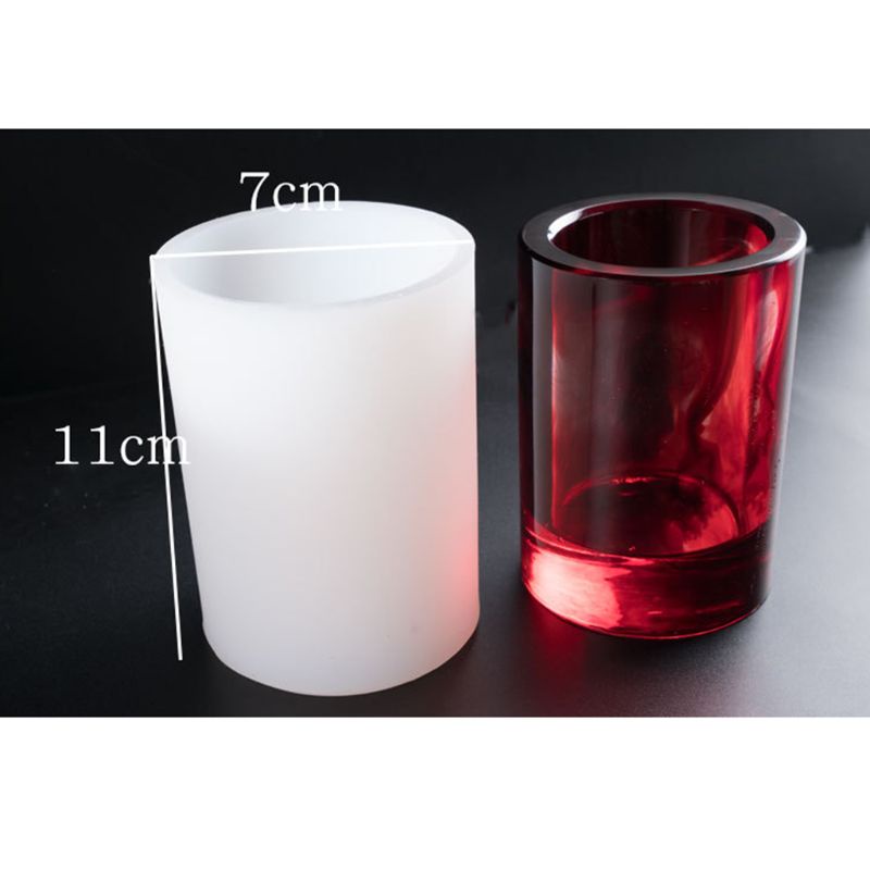 Khuôn Silicon Tạo Hình Kẻ Sọc Độc Đáo Trang Trí Bàn Diy Charms