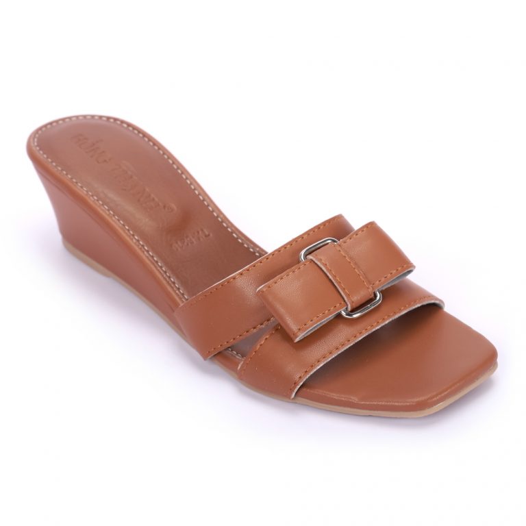 HỒNG THẠNH - Dép Nơ Đế Xuồng Cao 4cm - 6210