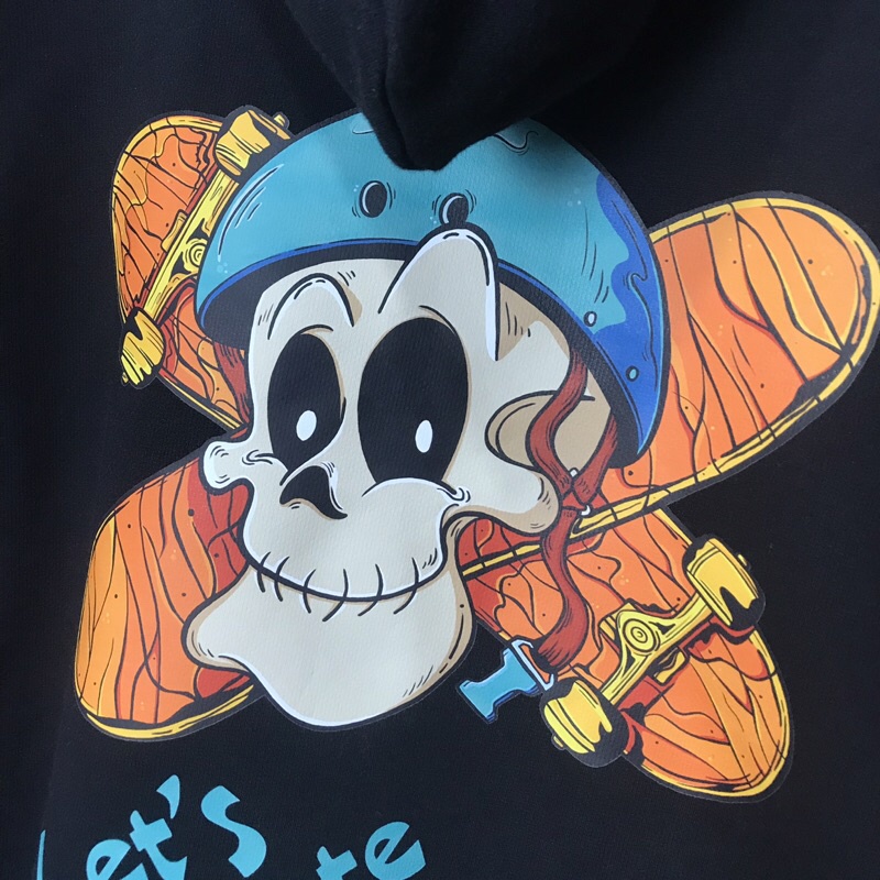 Áo hoodie local brand chính hãng unisex form rộng hoodie nam nữ Bone Skate