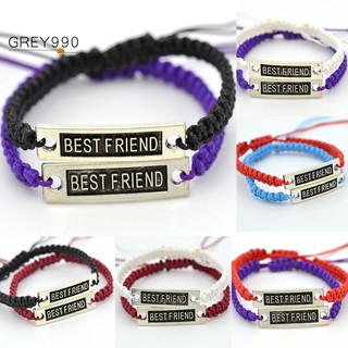 Bộ 2 vòng tay in chữ Best Friend thời trang cho nam và nữ