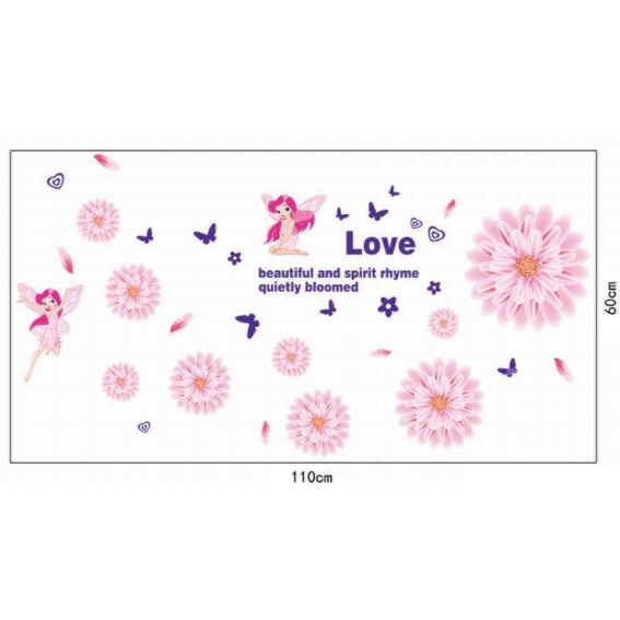 Decal trang trí tường - Nhiều mẫu dễ thương vui nhộn ( khách tự chọn mẫu )