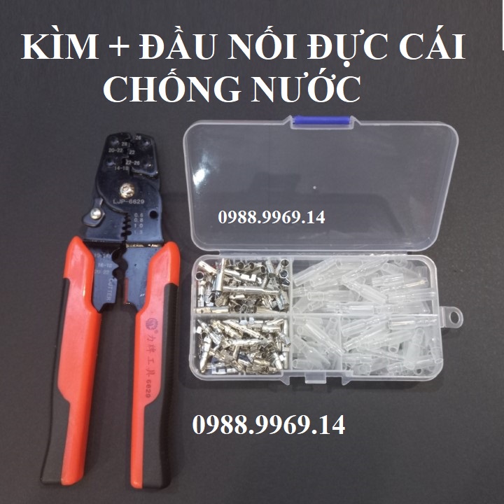 COMBO KÌM VÀ HỘP 200 COS ĐỰC CÁI CHỐNG NƯỚC