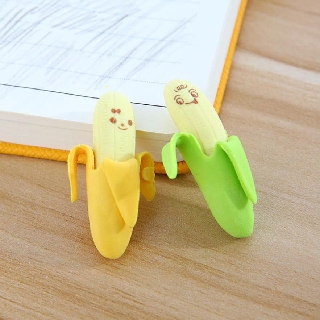 HPK0370 Tẩy gôm quả chuối (TÚI 2 CHIÊC)