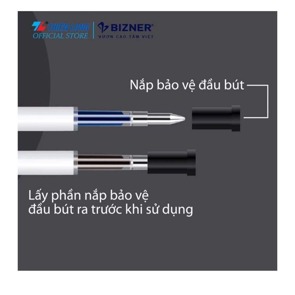 [ Chính hãng ] Ruột bút gel Thiên Long Bizner GR-022 ( 1 ruột / vì ) hàng có kiểm tra chất lượng và an toàn