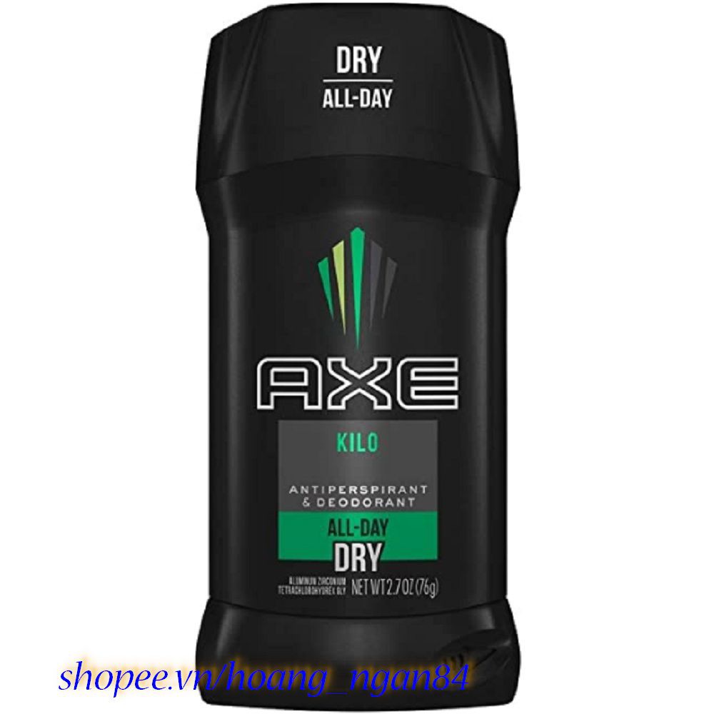 Sáp Khử Mùi Axe 76g Kilo Dry Chính Hãng. CHUANHOT