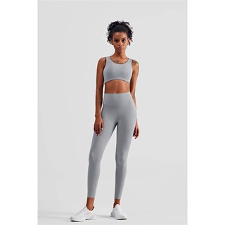 Bộ quần áo yoga85 tập gym yoga nữ lency shop vải nuls cloud có mút ngực liền vải cao cấp
