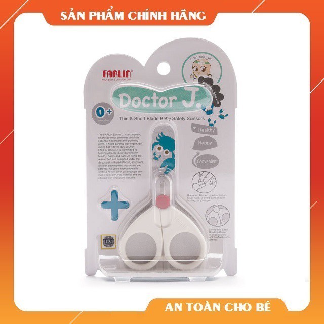 Kéo cắt móng tay an toàn Farlin (lưỡi ngắn)