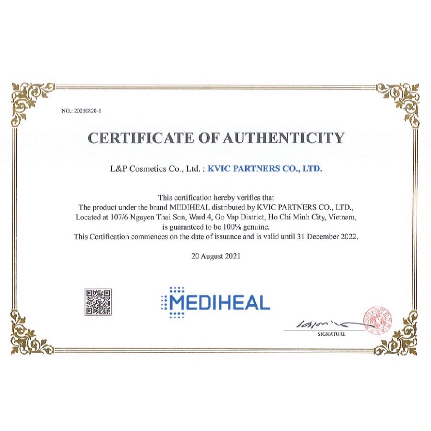 Mặt Nạ Cấp Ẩm Hàng Ngày Mediheal Hydra Soothing Mask 20ml