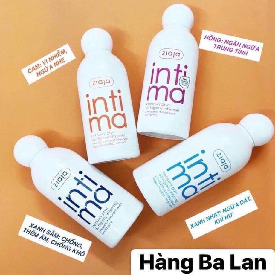 Intima - Dung dịch vệ sinh phụ nữ Intima Ziaja Ba Lan 200ml