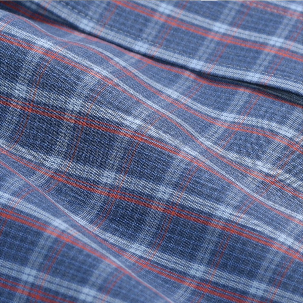 OWEN - Áo sơ mi dài tay Owen regularfit chất sợi tre ca rô xanh 23381 | BigBuy360 - bigbuy360.vn