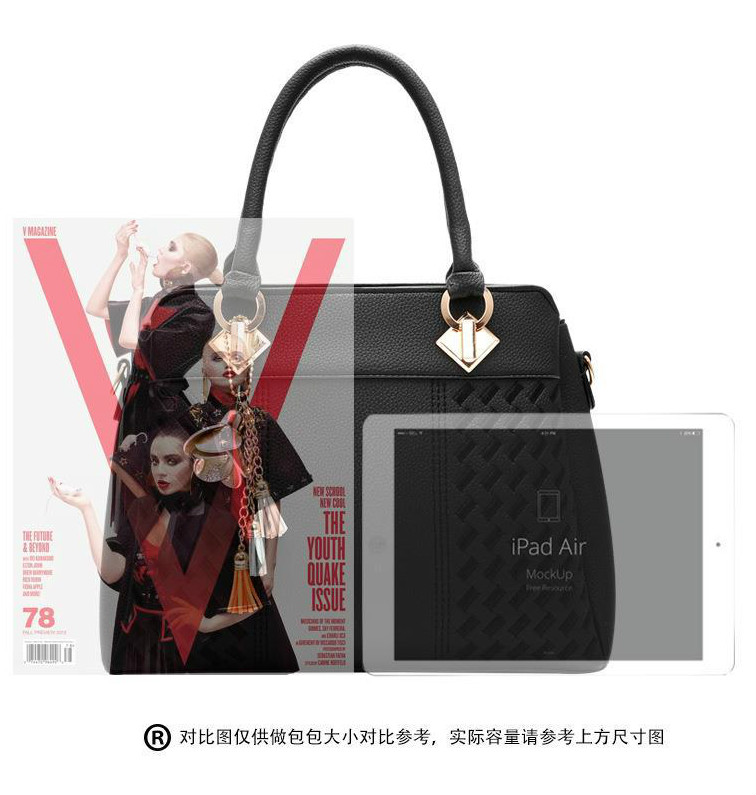 Ready stock túi xách túi đeo chéoTúi đeo vai xách tay bằng da thời trang dành cho nữ loại lớn