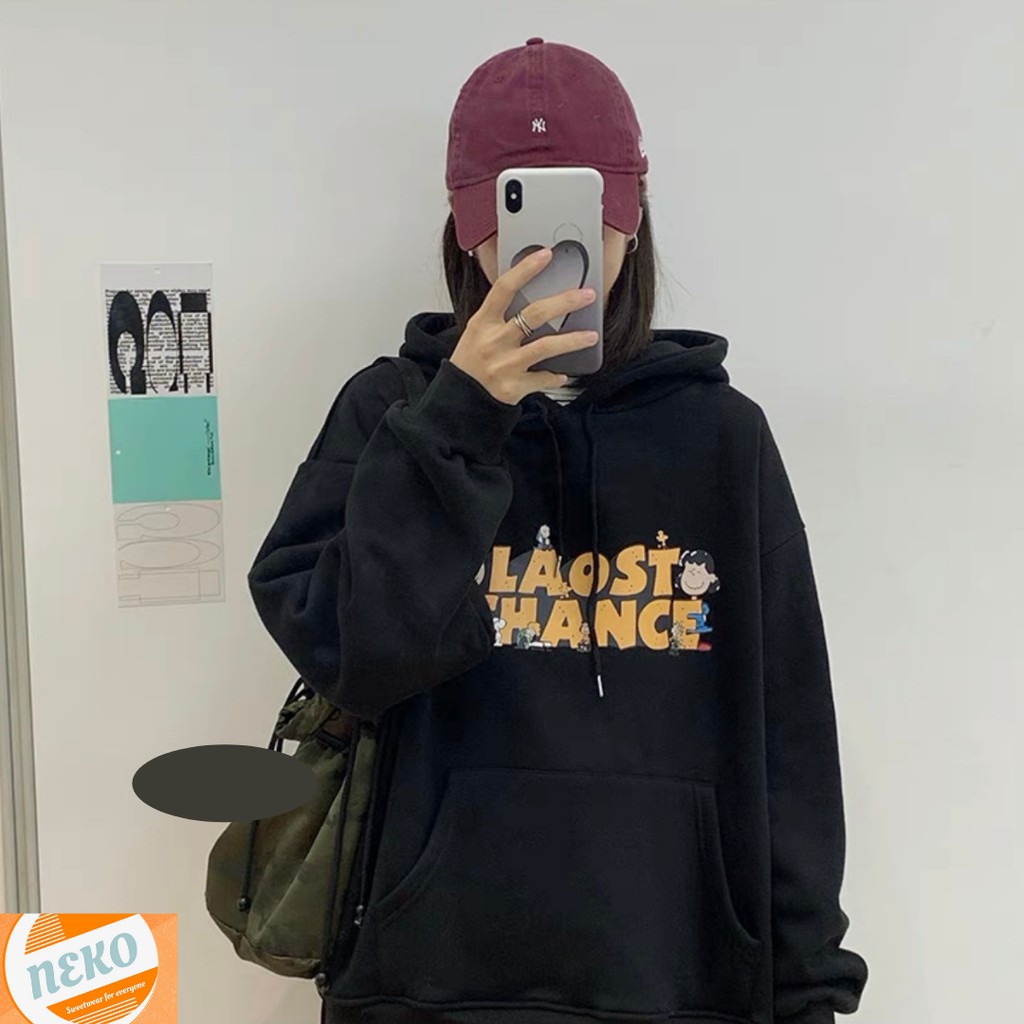 Áo khoác Hoodie Changce nỉ form rộng Unisex AHD 06