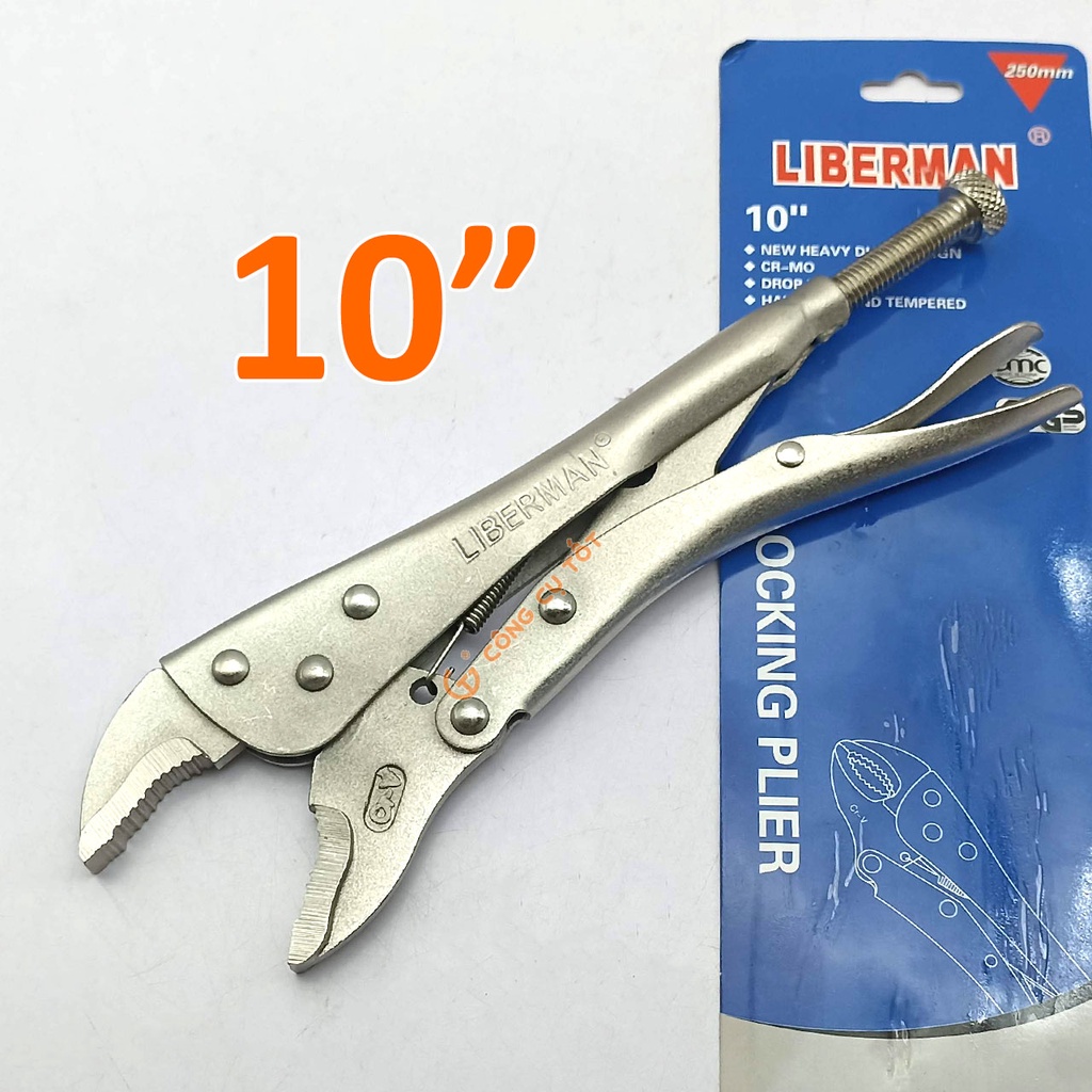 Kìm chết 10inch 250mm LIBERMAN vỉ nhựa