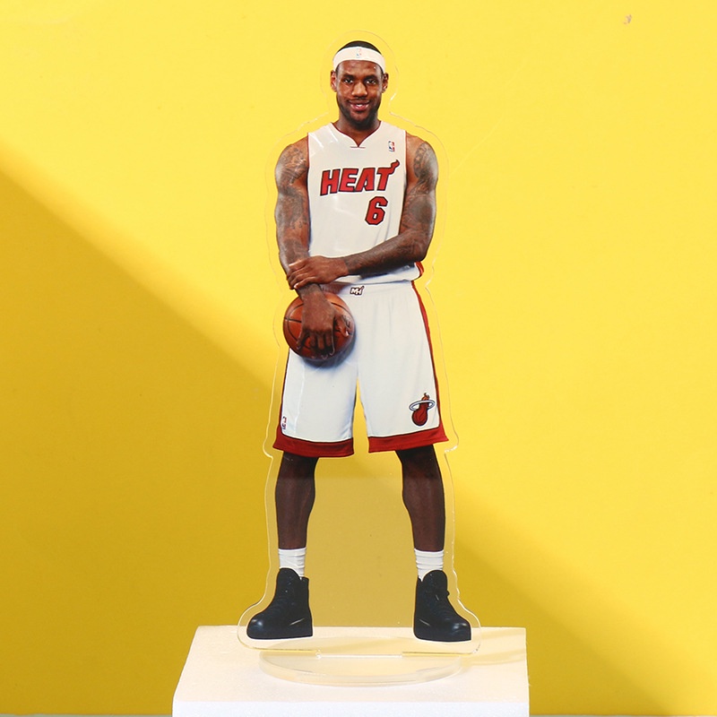 Mô Hình Cầu Thủ Bóng Rổ Kobe Bryant LeBron James Stephen Curry HF Trang Trí