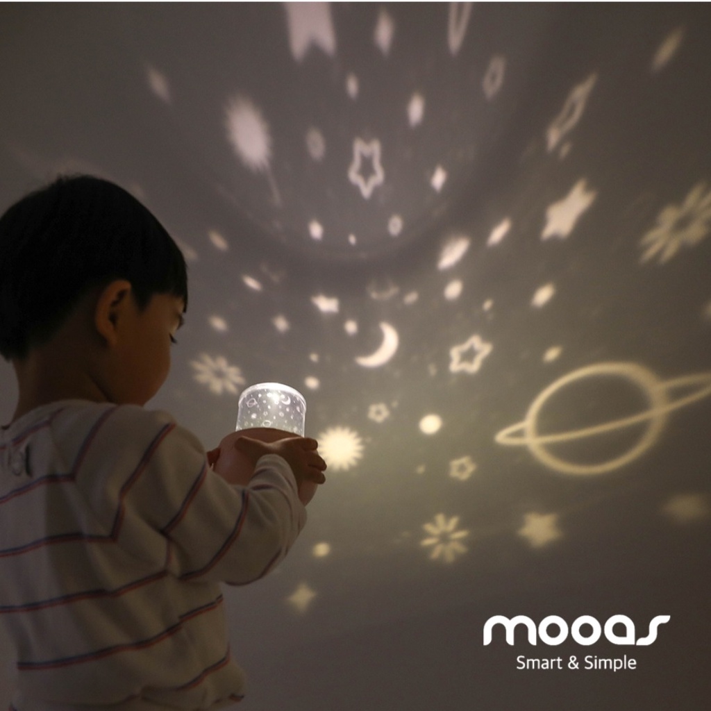 Đèn ngủ kiêm máy chiếu wonderland nội địa Hàn Quốc