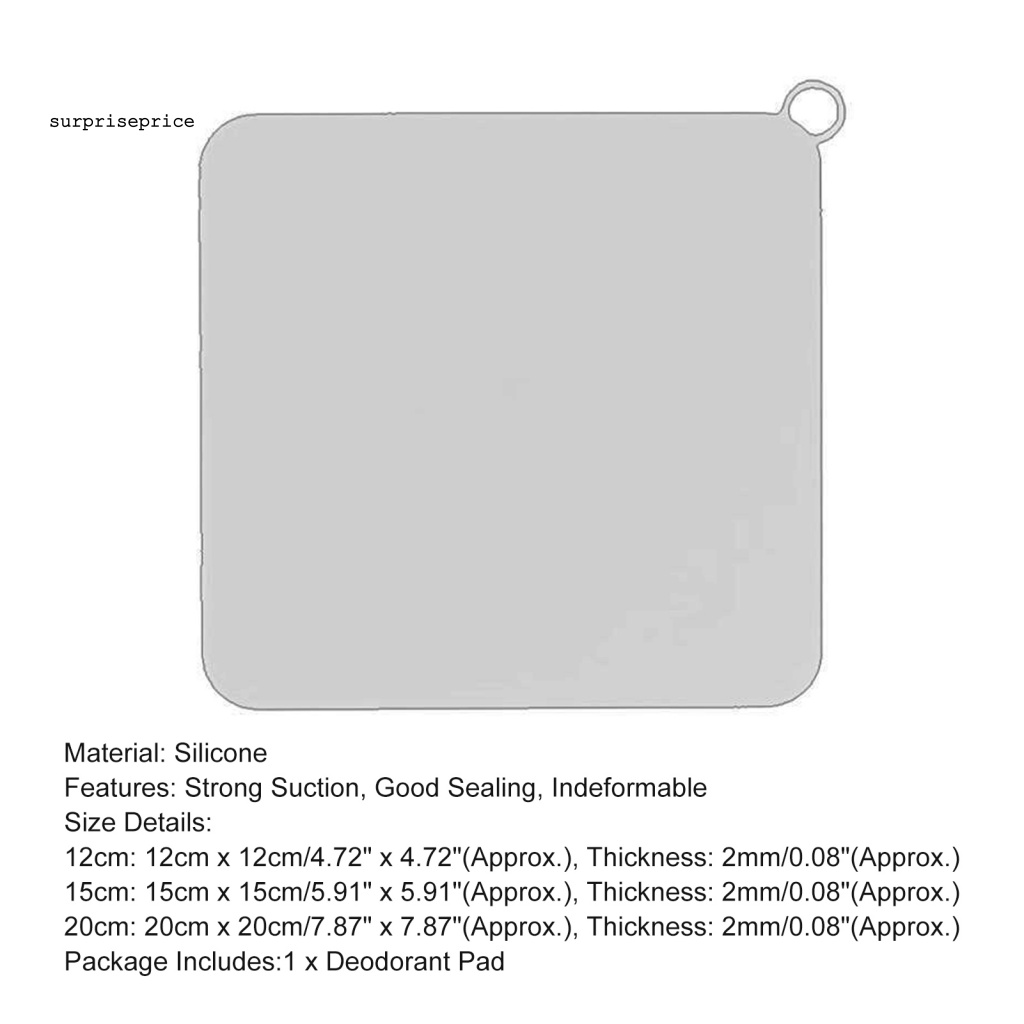 Vỏ Bọc Cống Thoát Nước Nhà Bếp / Phòng Tắm Khử Mùi Chống Bẩn