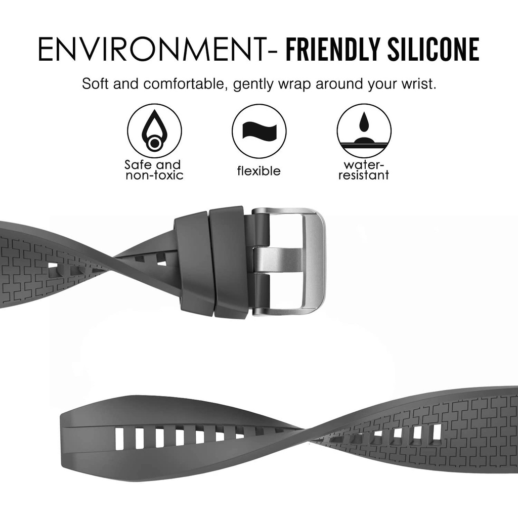 Dây đeo silicone mềm cho đồng hồ Xiaomi Haylou LS01