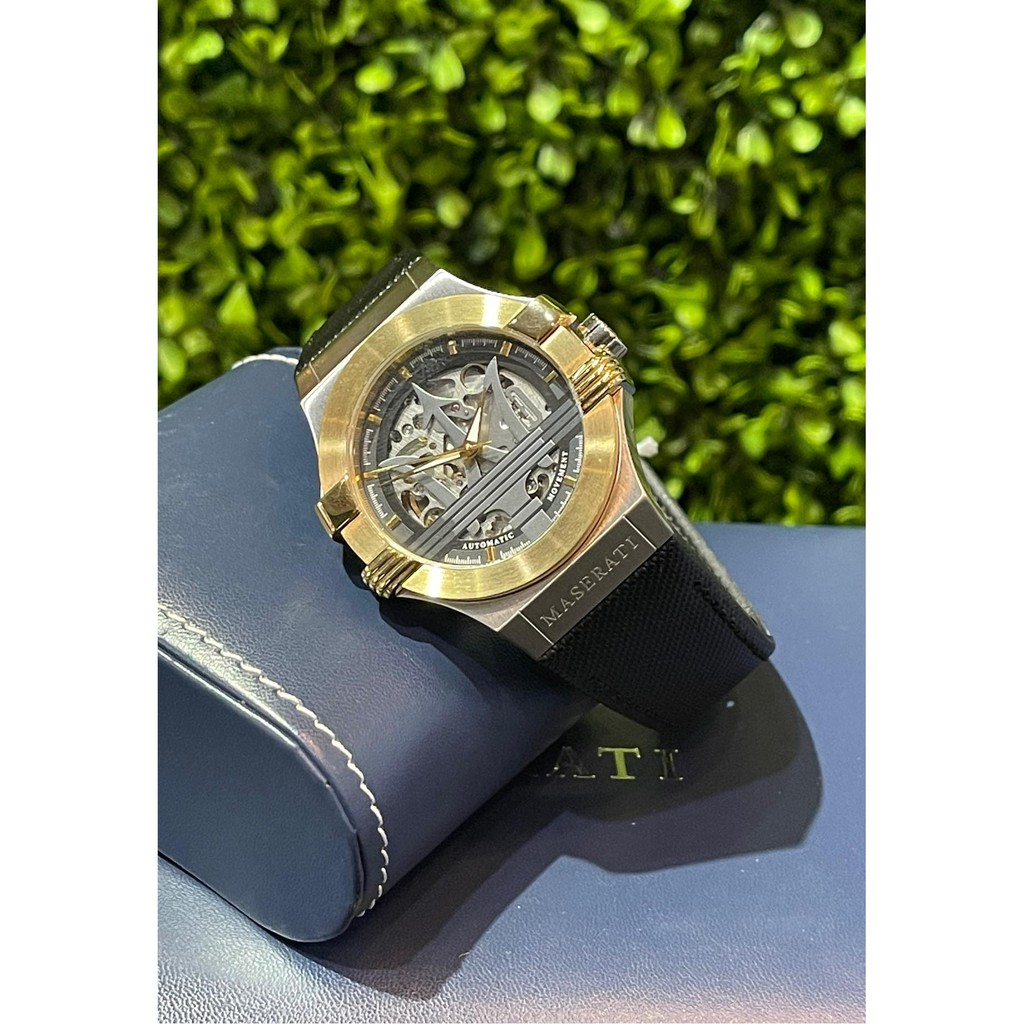 Đồng Hồ Nam Maserati Potenza Automatic Black R8821108029