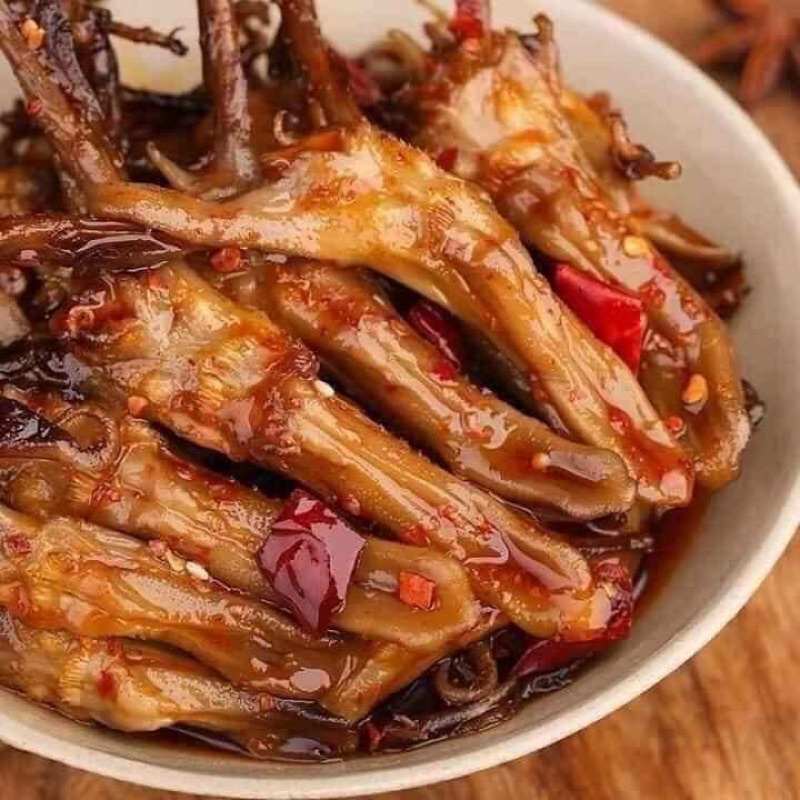 [HỎA TỐC SG] Lưỡi vịt làm sạch sapo khìa nước dừa chiên nước mắm 1kg