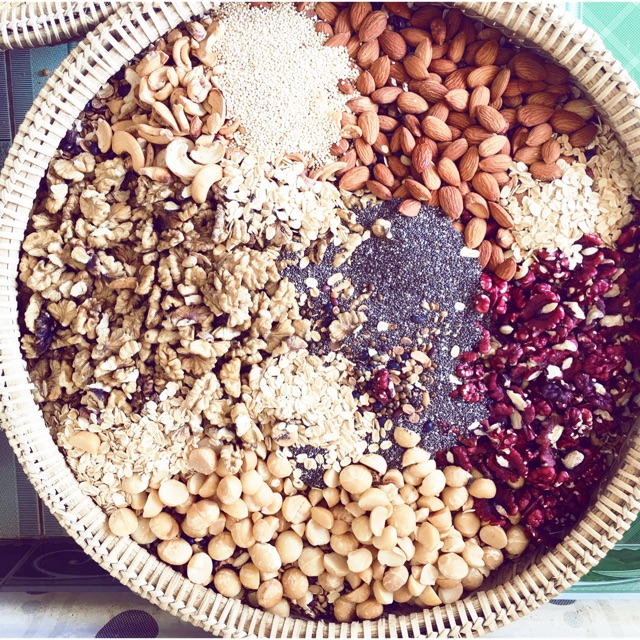 (KHÔNG ĐẬU NÀNH) 1KG BỘT NGŨ CỐC DÀNH CHO NGƯỜI TUYẾN GIÁP, BƯỚU