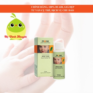 Tinh dầu giảm sổ mũi, nghẹt mũi cho trẻ từ 1 tuổi Moraz Nose Ease, Israel