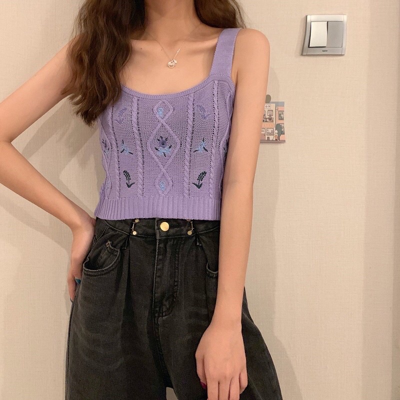 ÁO 2 DÂY BẢN TO FORM CROPTOP