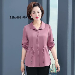 áo kiểu trung niên cao cấp quý cô (thoi trang lolita xinh) LL21-0520