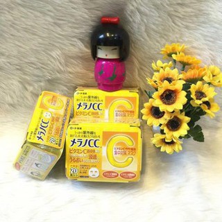 Mặt nạ dưỡng trắng da trị thâm cc melano 20 miếng