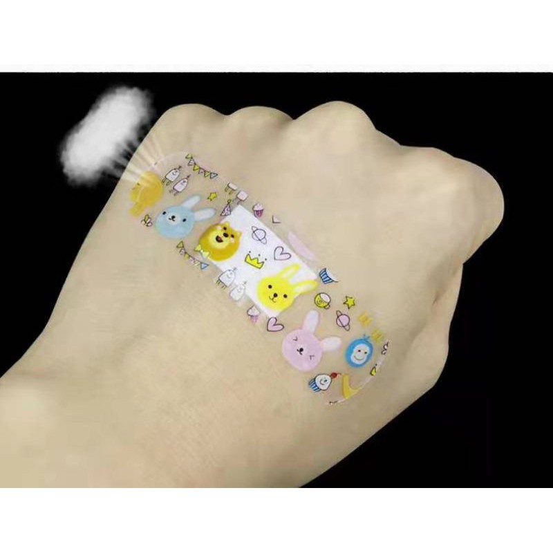 Hộp 120 Miếng Dán Vết Thương Cute _ Băng Gâu Hộp Urgo