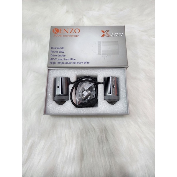 Đèn mini x100 v2- z20 kenzo ( tặng pát gắn inox )