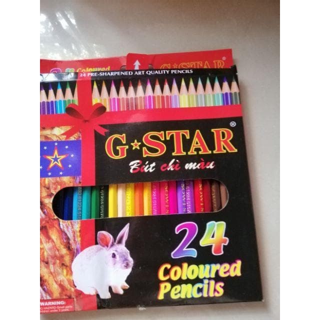 BÚT CHÌ MÀU THÂN GỖ HIỆU G*STAR
