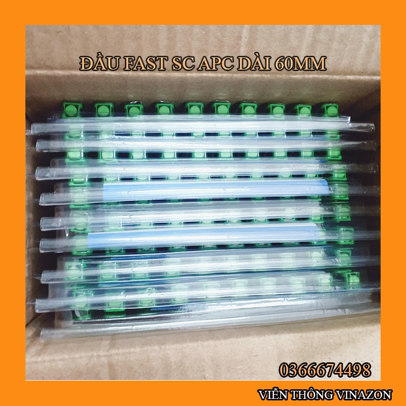Bộ 10 đầu Fast connector SC/APC