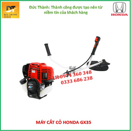 Máy cắt cỏ HonDa GX35-Động cơ 4 kỳ-Tiết kiệm nhiên liệu0