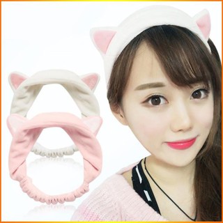 🛑FreeShip🛑 Băng đô rửa mặt turban vải nhung bờm tóc cho bạn nữ cài tóc xinh đẹp