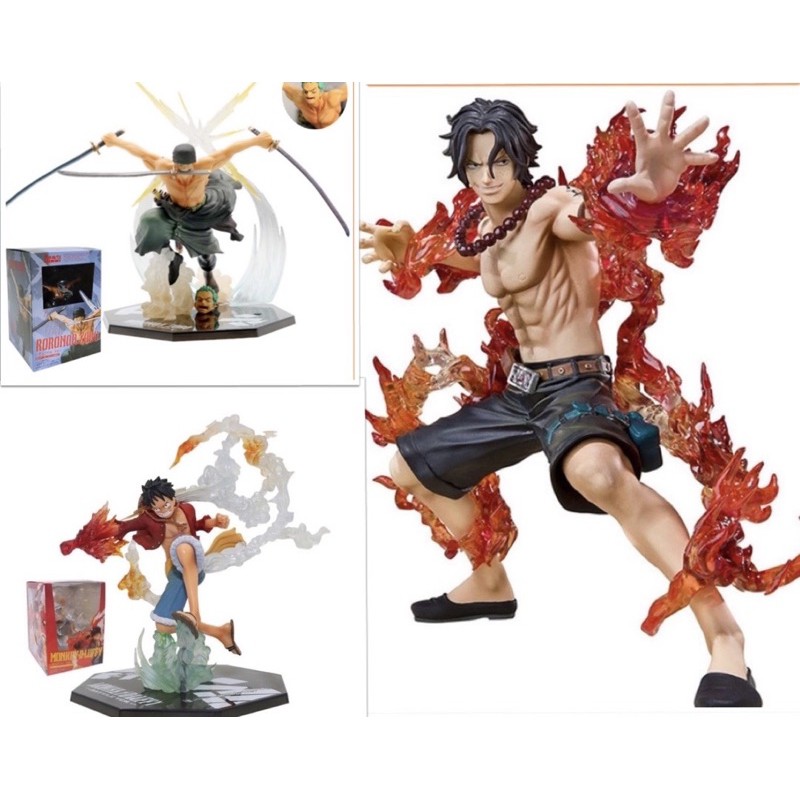 tượng mô hình one piece / figure lufy ,zozo ,Ace