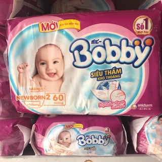 Miếng lót Bobby Newborn2 60 miếng