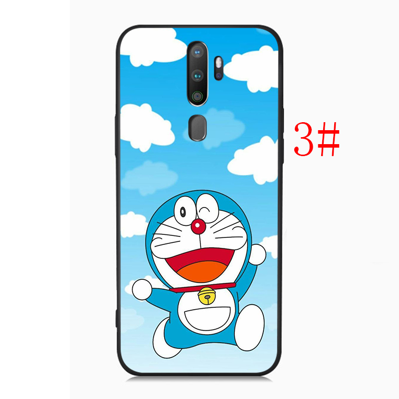 Ốp Lưng Silicone Hình Doraemon Cho Oppo F3 F5 F7 F9 F11 F15 F17 X2 Pro A7X A73