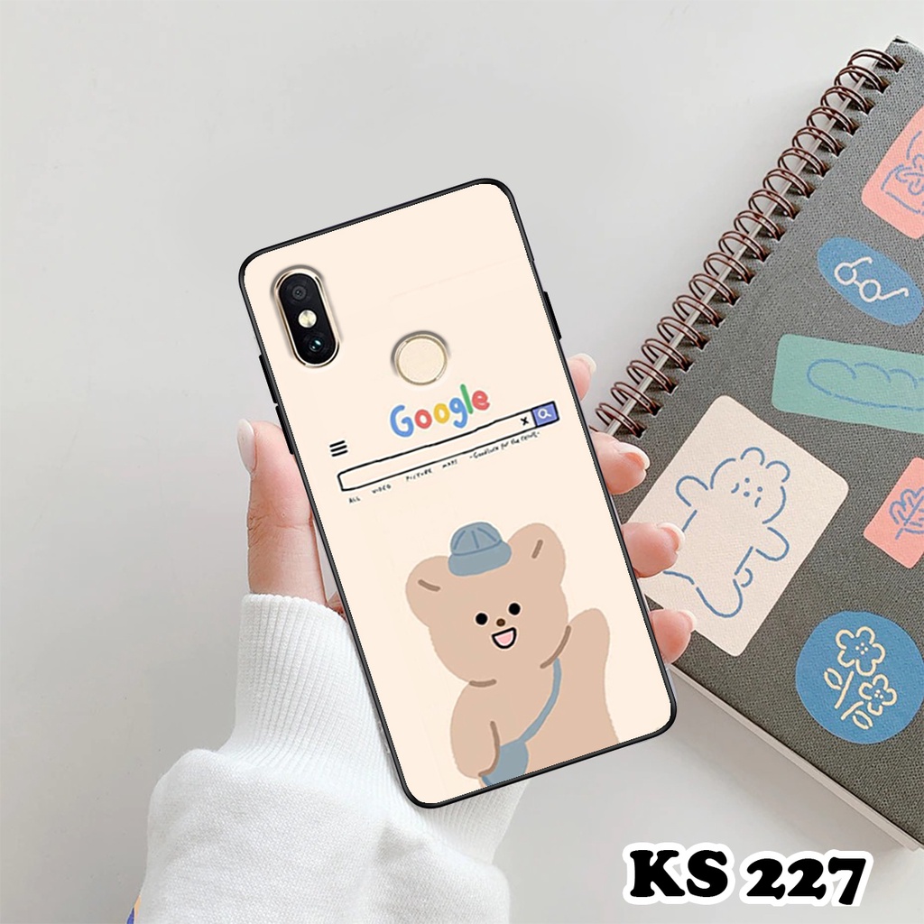 Ốp lưng Xiaomi Mi A1 - Xiaomi Mi A2 - Xiaomi Mi A2 Lite - Ốp in hình gấu bear ngộ nghĩnh