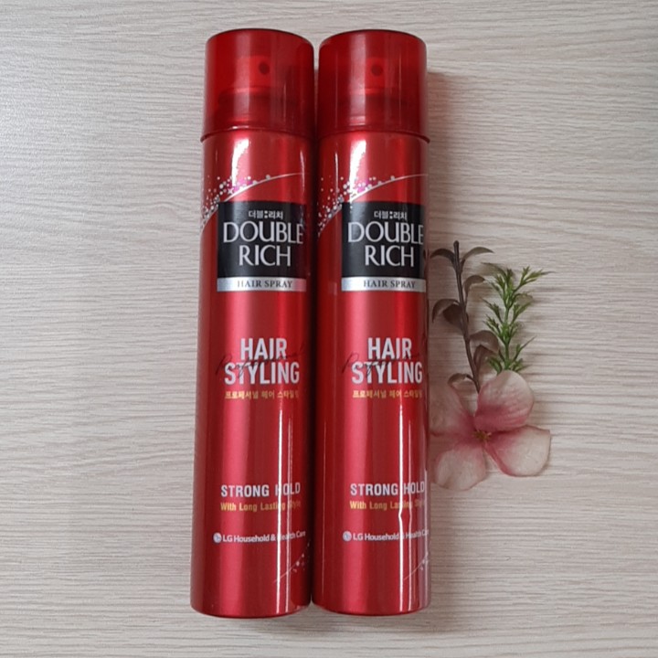 Keo Xịt Giữ Nếp Tóc Double Rich Hair Spray 170ml