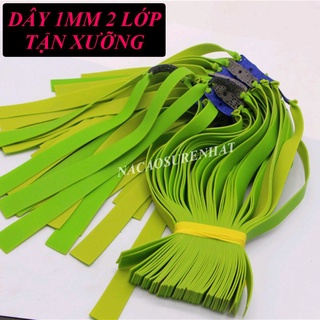 Dây thun dẹp ná cao su 2 lớp 1mm chính hãng