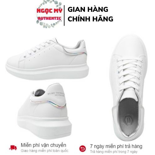 Hàng chính hãng - Giày domba highpoint /prism - trắng phản quang H-9015