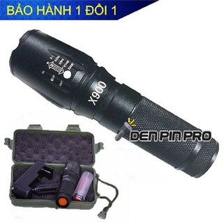 Đèn Pin Siêu Sáng Chống Nước X900 - Hàng Chính Hãng