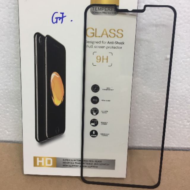 Kính cường lực Full màn 4D Cho LG G7