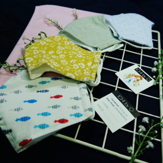 Khẩu trang linen 3 lớp